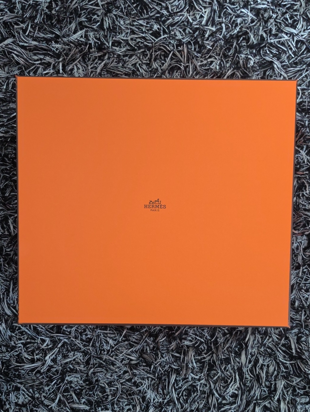 Hermes Orange Signature Gift Box